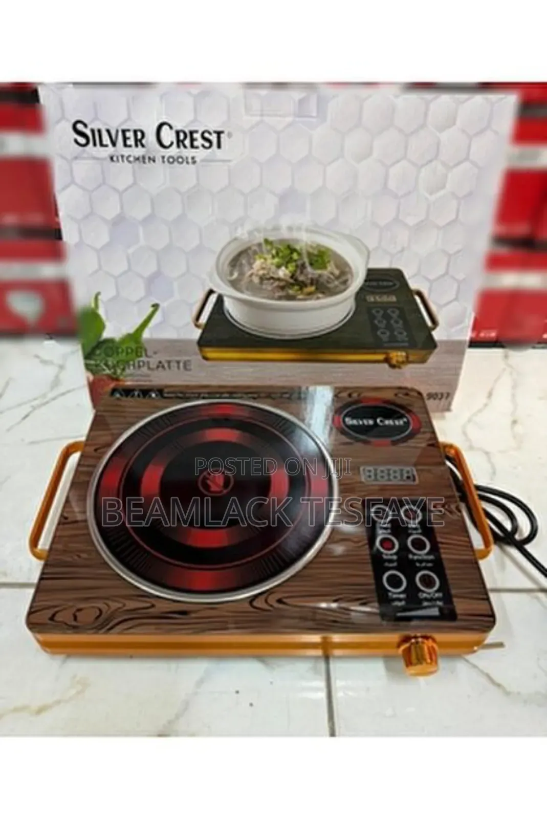 Single Silver Crest Hot Plate (Stove)