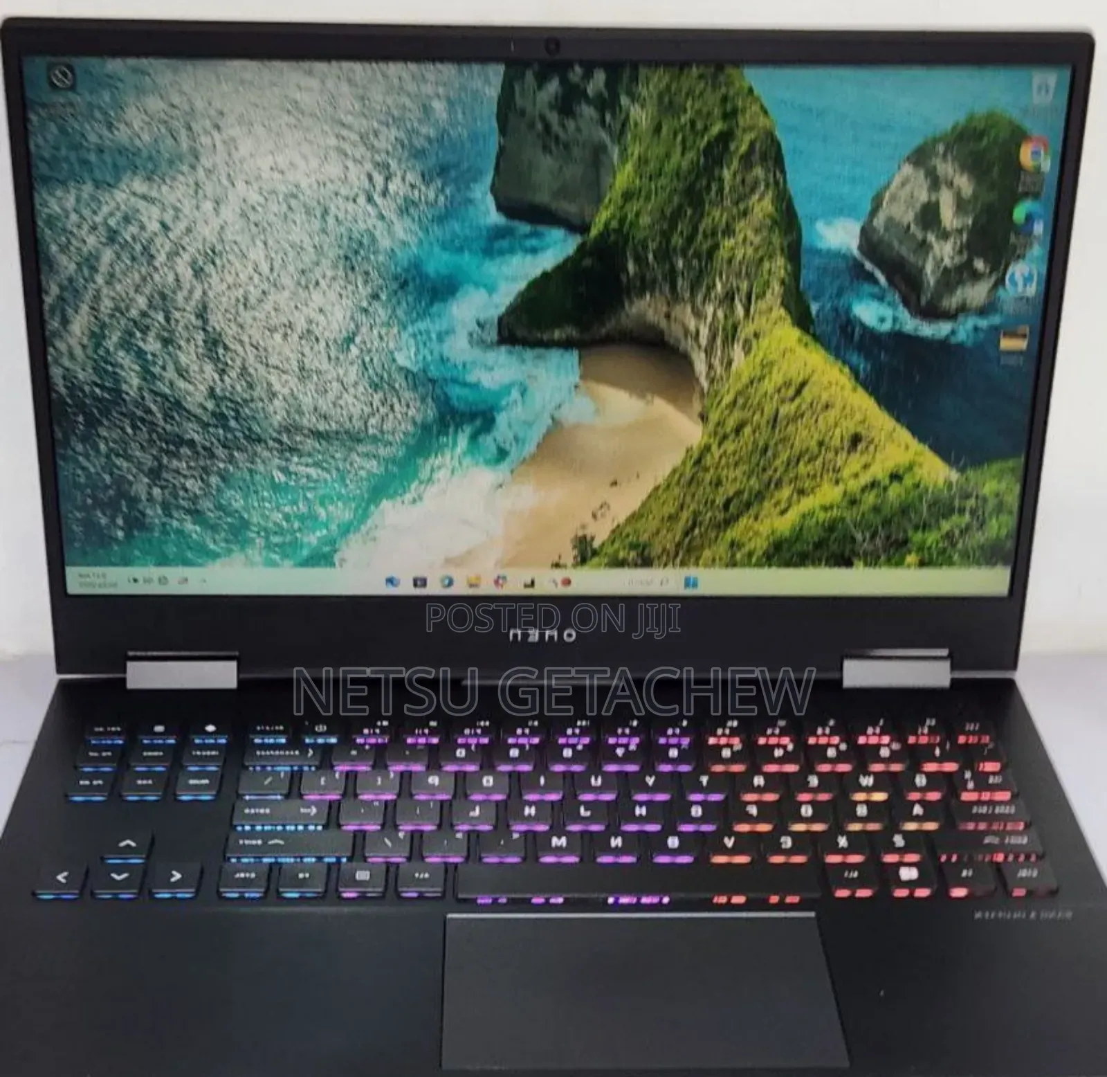 New Laptop HP Omen 15 16GB AMD Ryzen 7 SSD 512GB