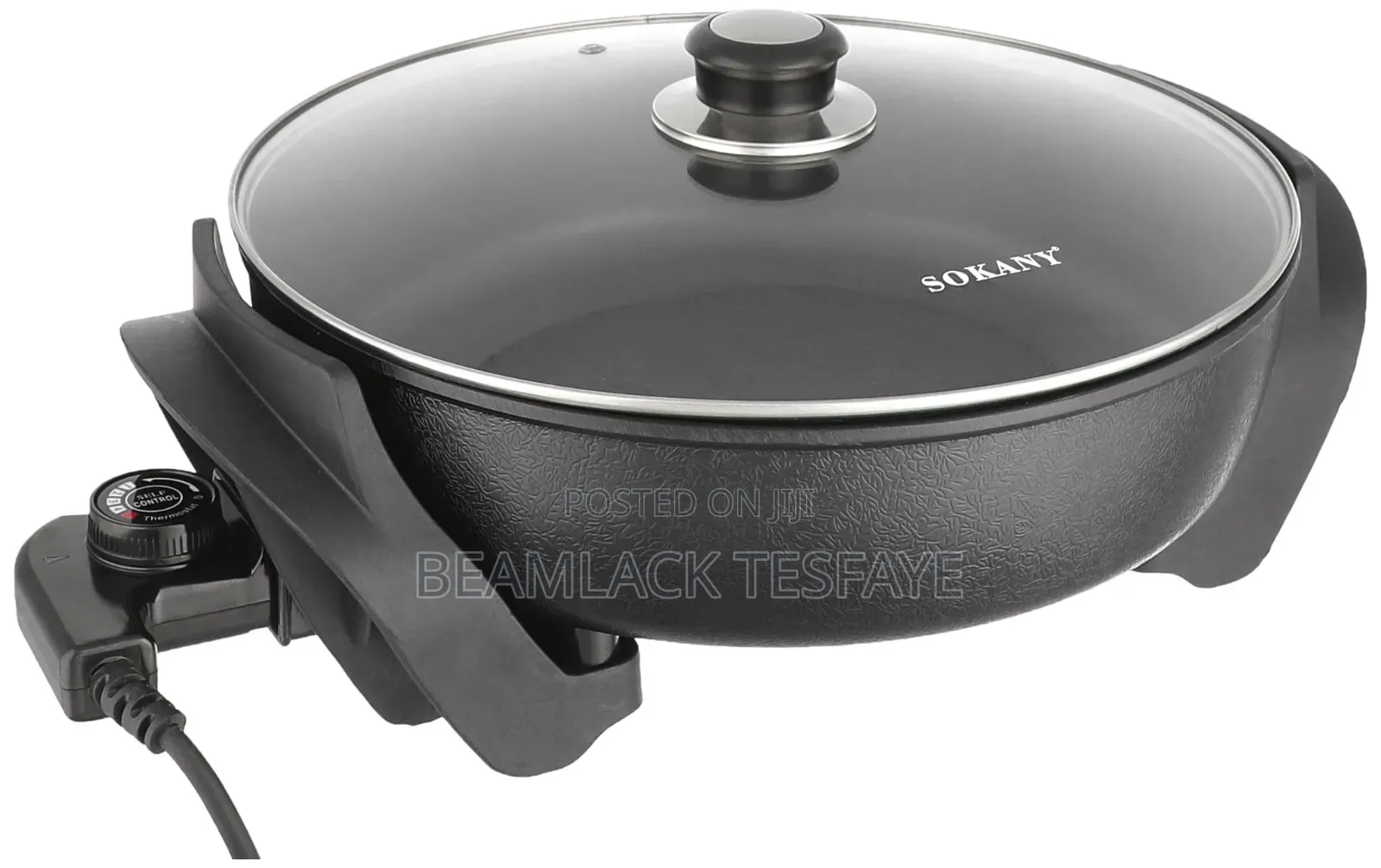 Sokany Square Nonstick Electric Frying Pan