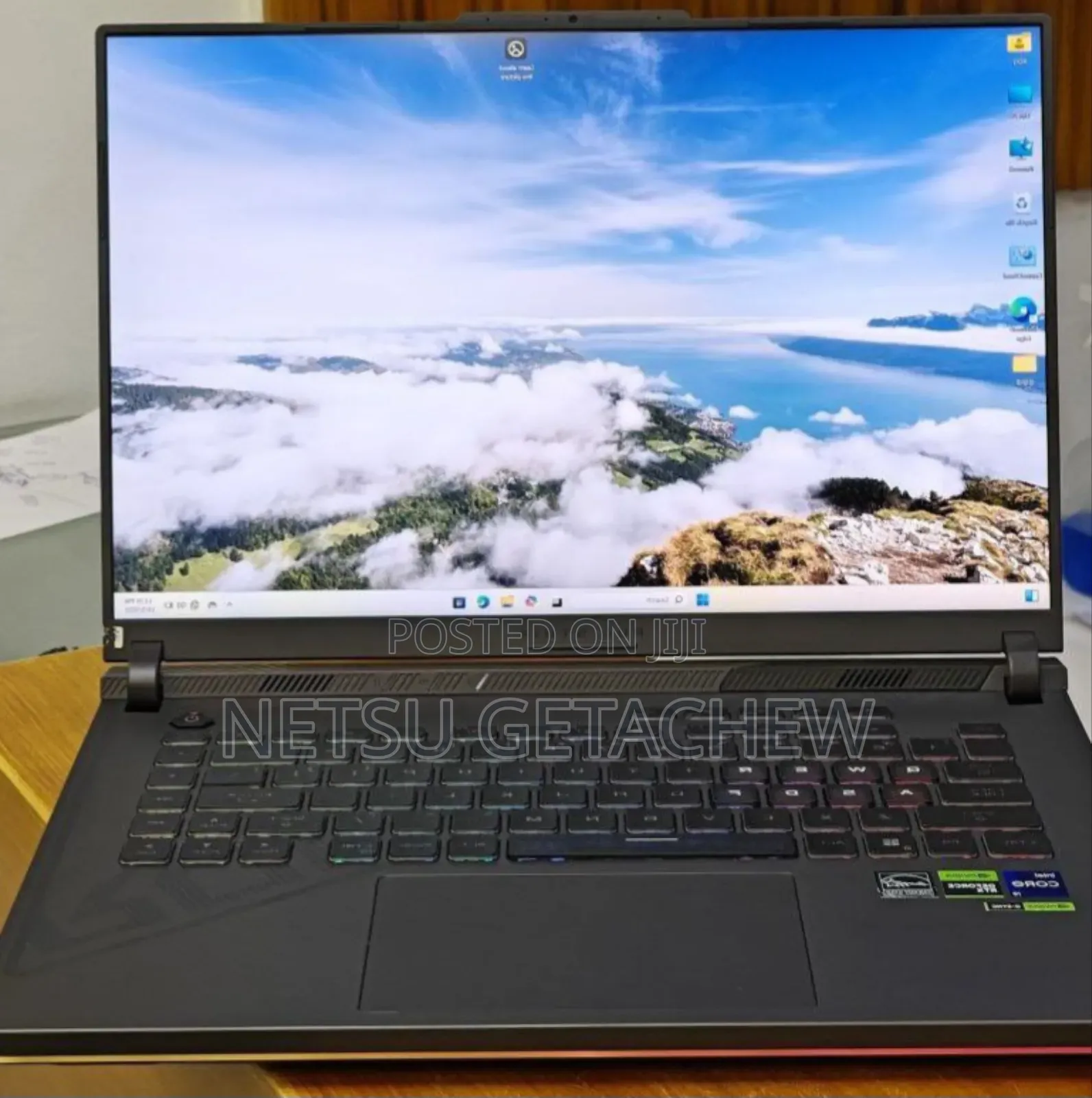 New Laptop Asus ROG Strix G15 16GB Intel Core I9 SSD 1T