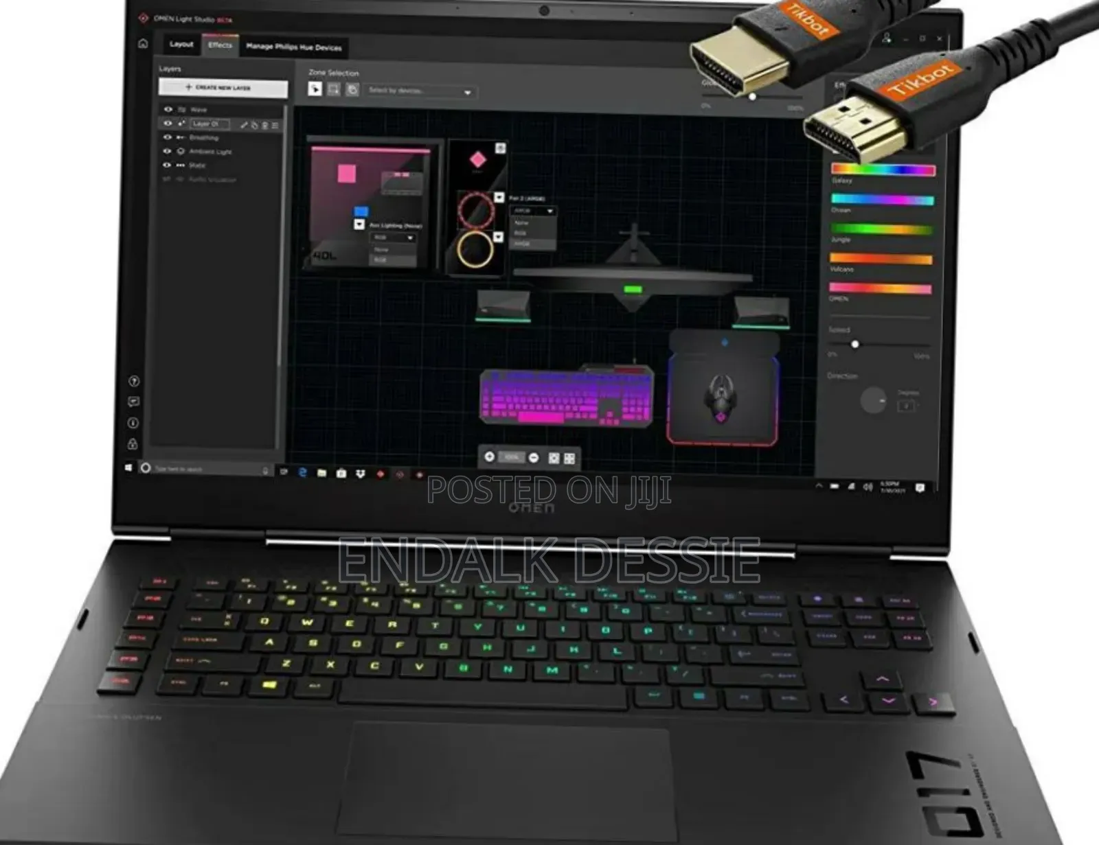 New Laptop HP Omen 17 16GB Intel Core I7 SSD 1T