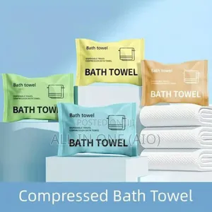 Photo - Compressed Travel Bath Towel