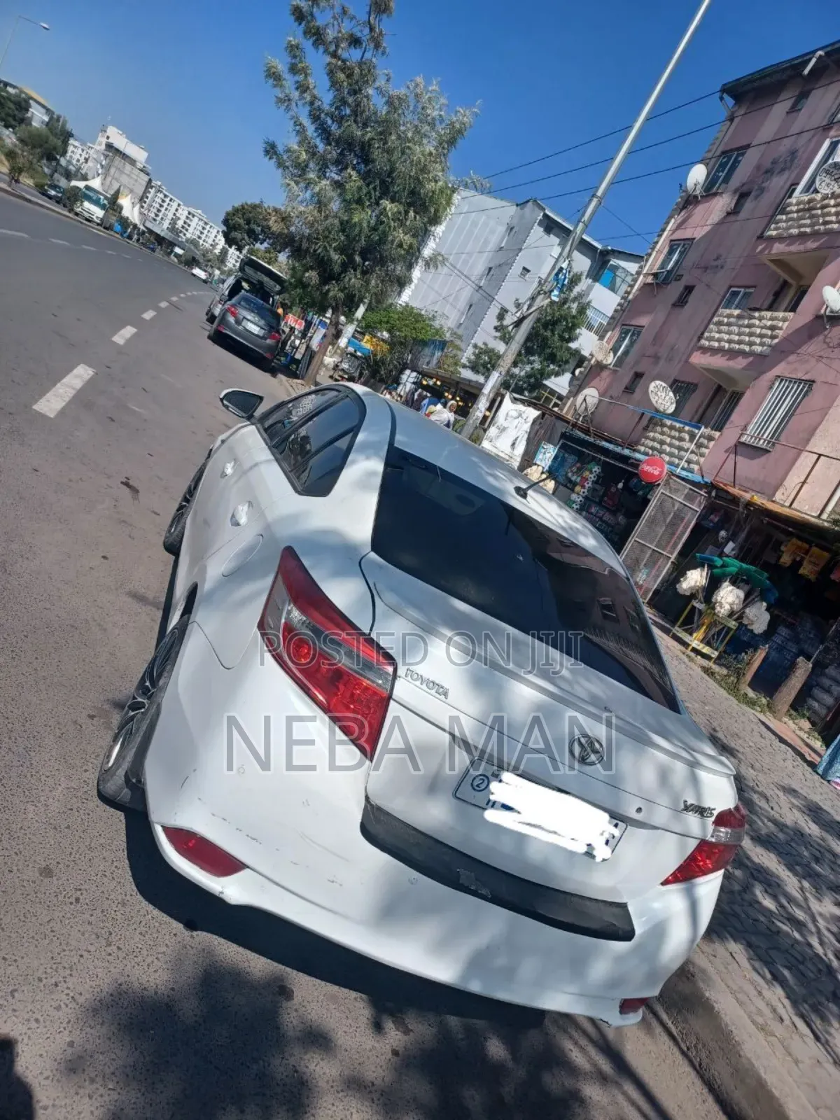 Toyota Yaris 2013 White