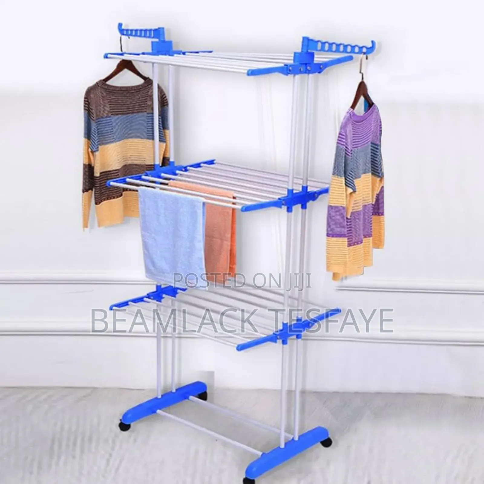 Outdoor Three Layer Cloth Hanger