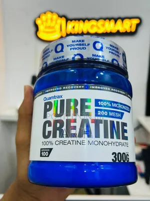 Photo - 100% Micronized Creatine Monohydrate 300gm and 3gm Per Serving