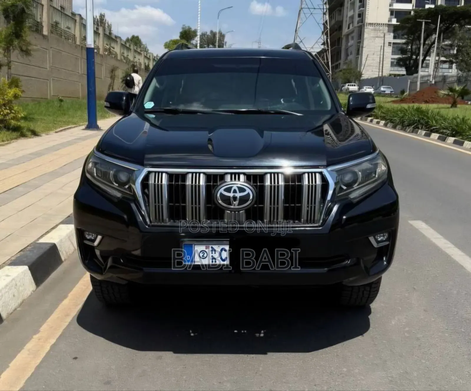 Toyota Land Cruiser Prado 2020 Matt Black