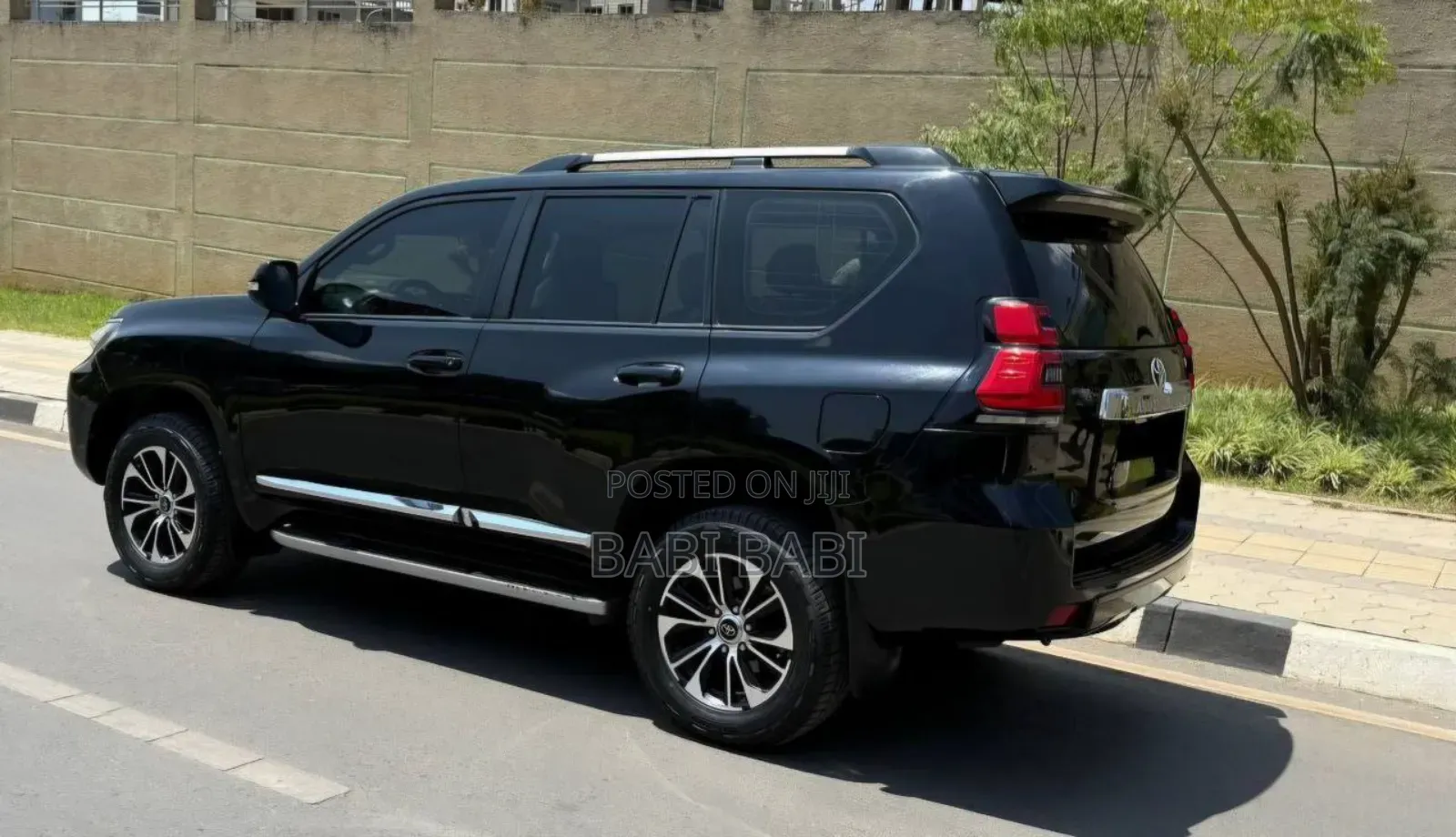 Toyota Land Cruiser Prado 2020 Matt Black