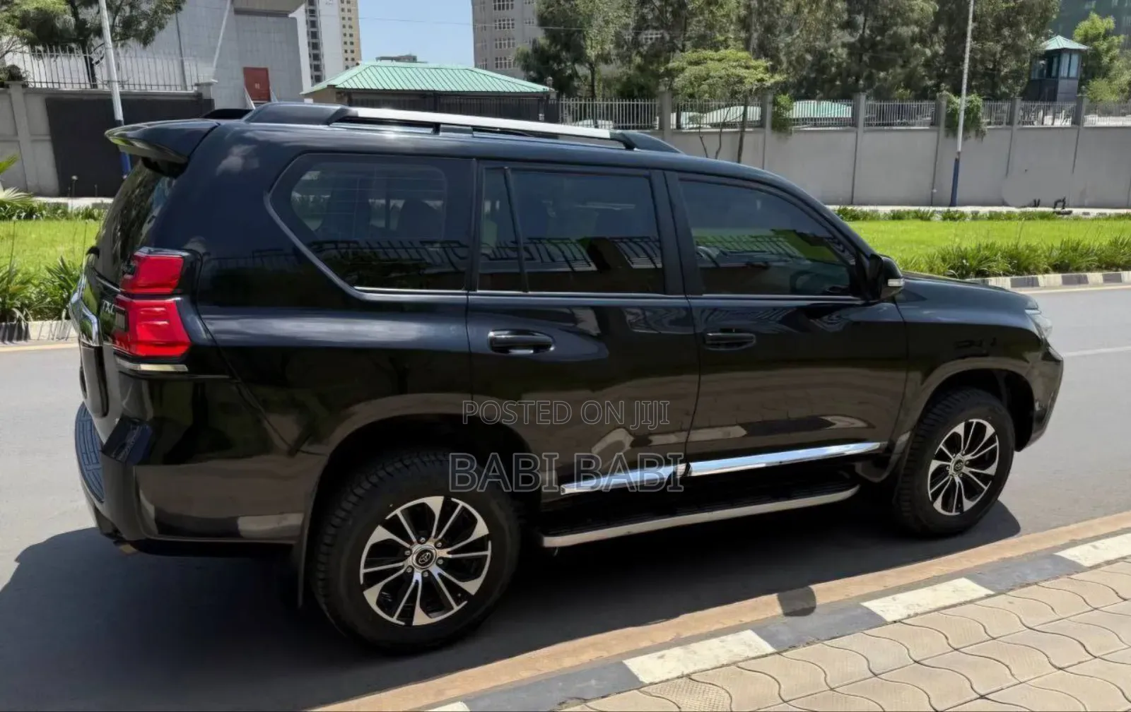 Toyota Land Cruiser Prado 2020 Matt Black