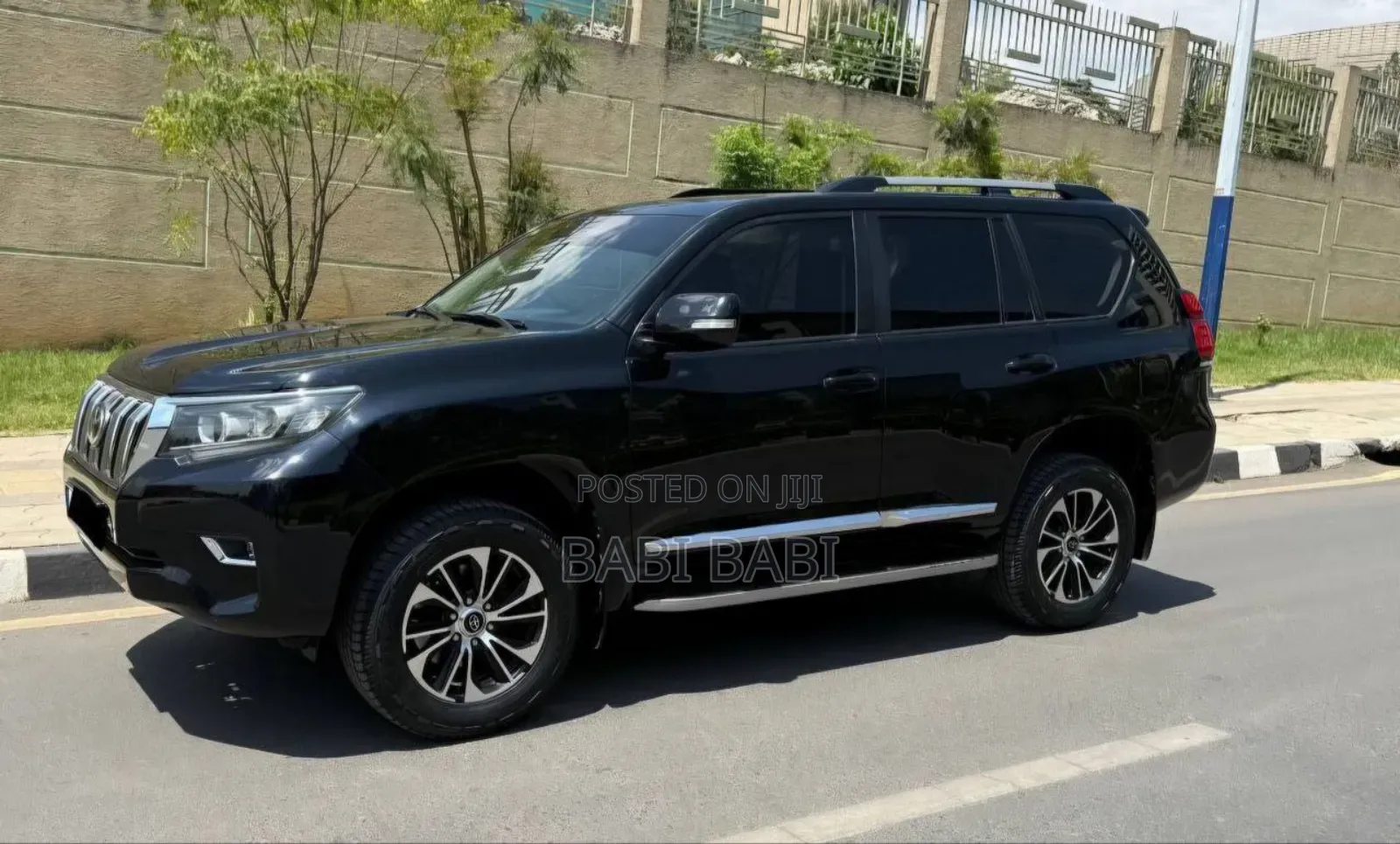 Toyota Land Cruiser Prado 2020 Matt Black