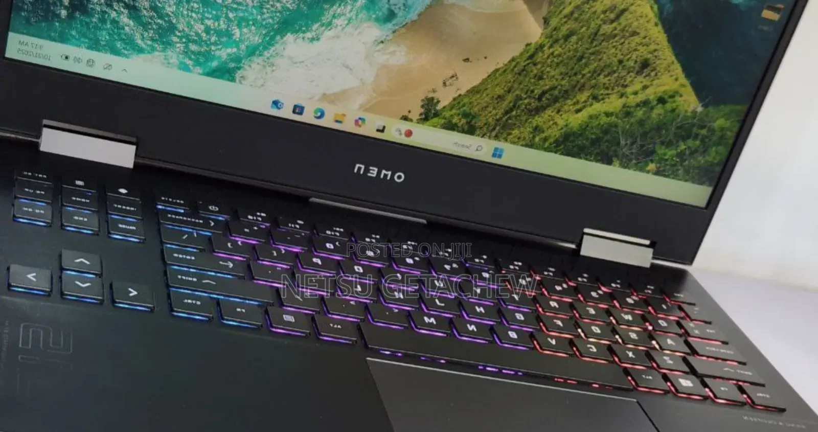 New Laptop HP Omen 15 16GB AMD Ryzen 7 SSD 512GB