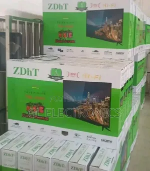 ZDHT Tv 43 Inch Double Glass