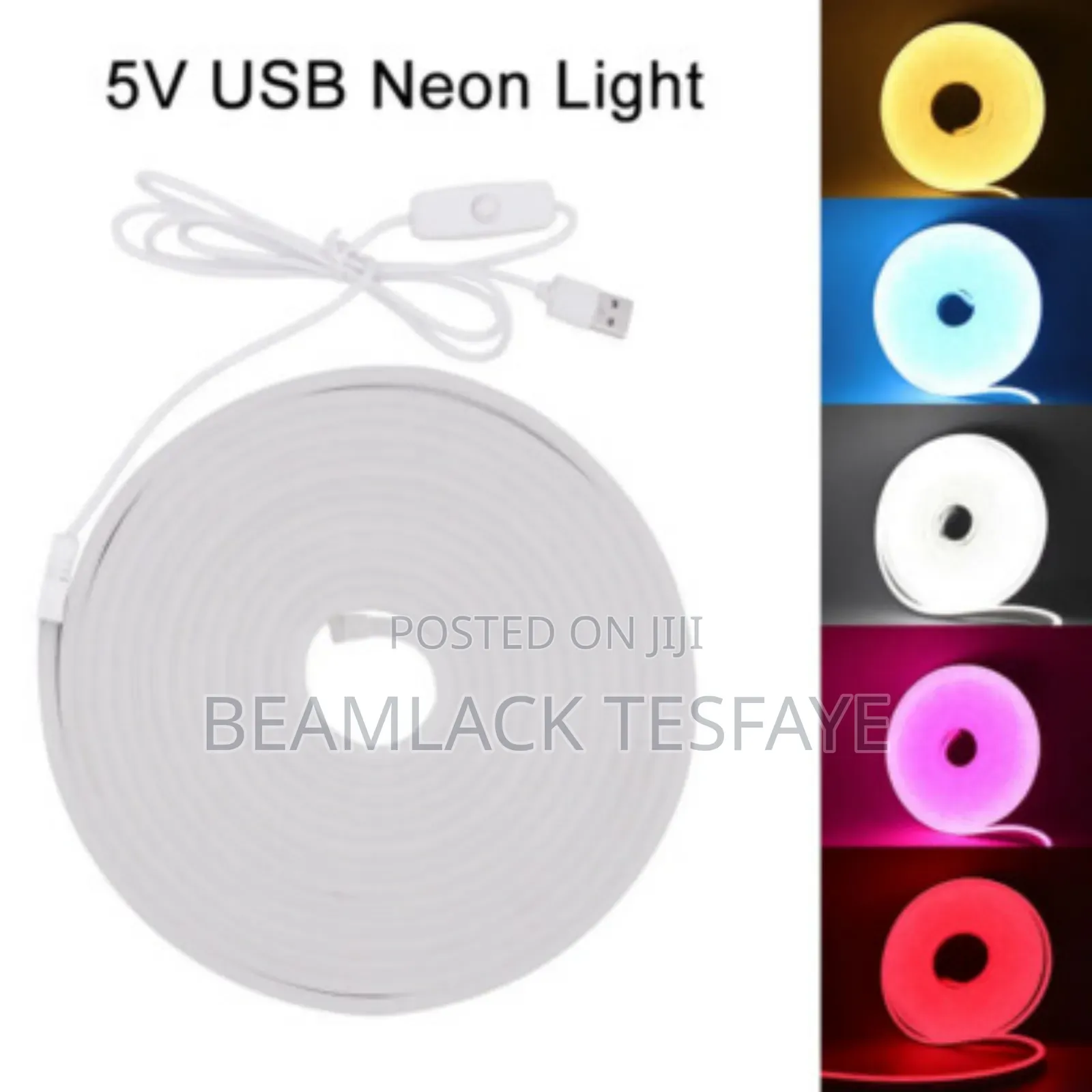 5m Led Neon Rope Light