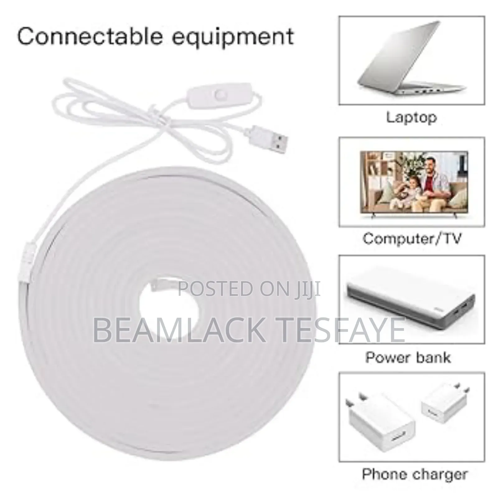 5m Led Neon Rope Light