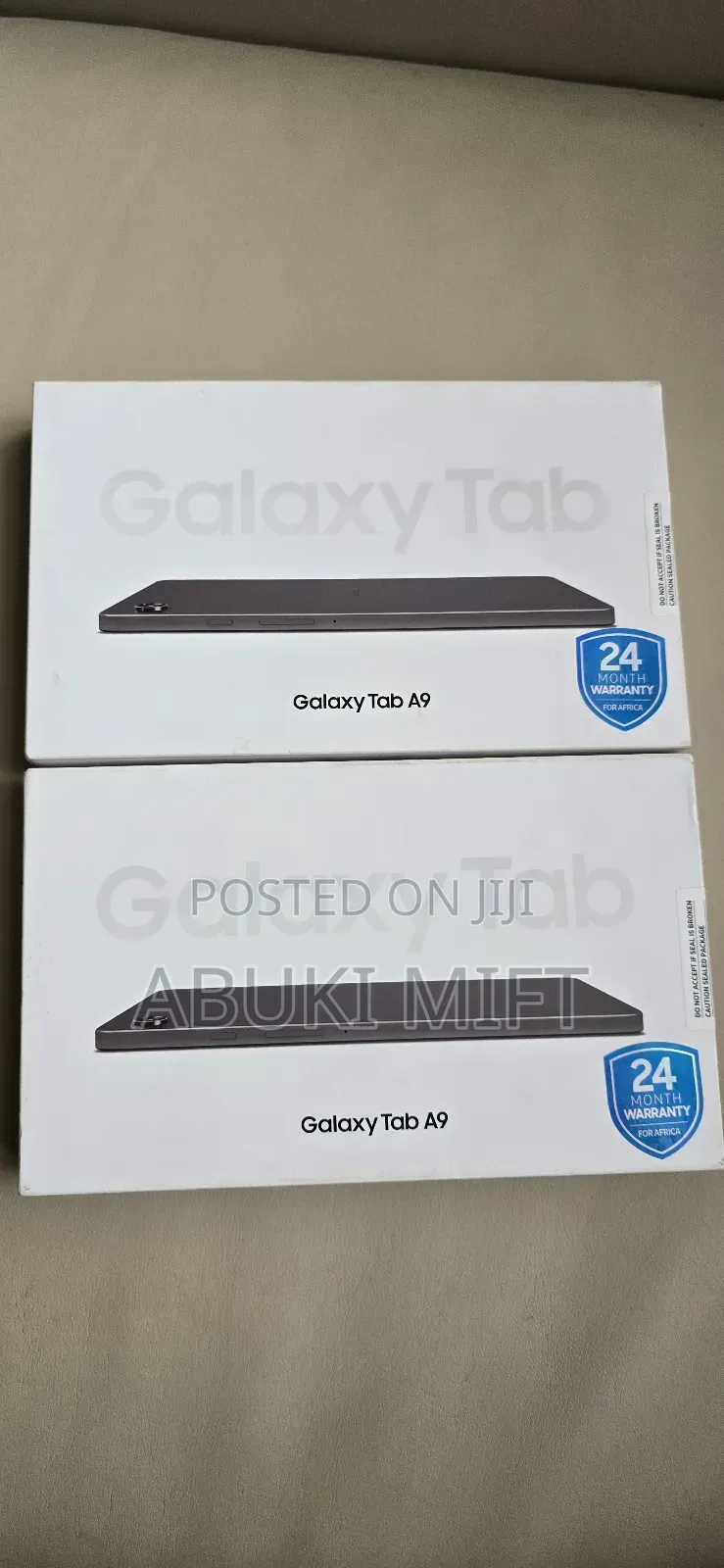 New Samsung Galaxy Tab A9 64 GB Black