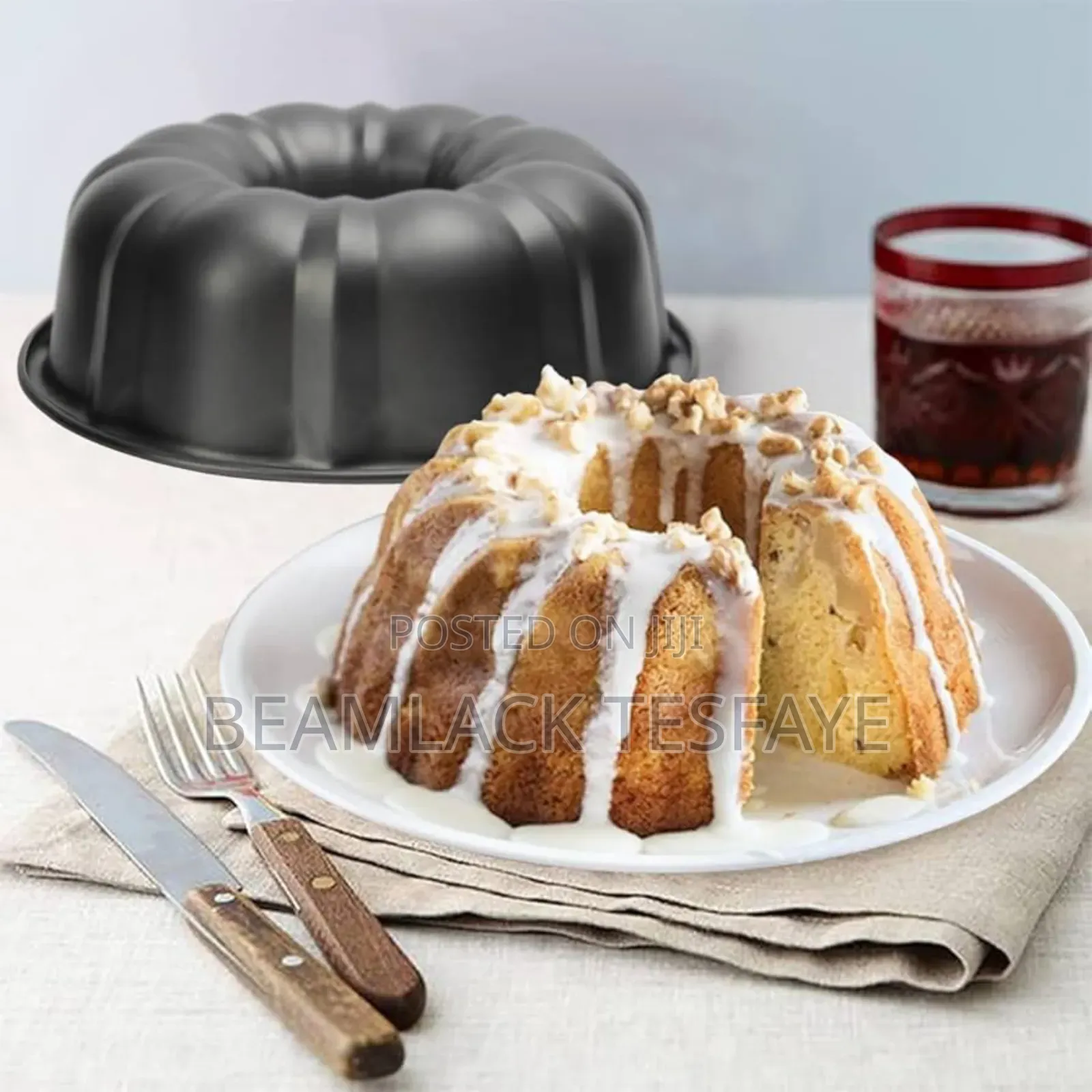 Carbon Steel Non Stick Bundt Pan