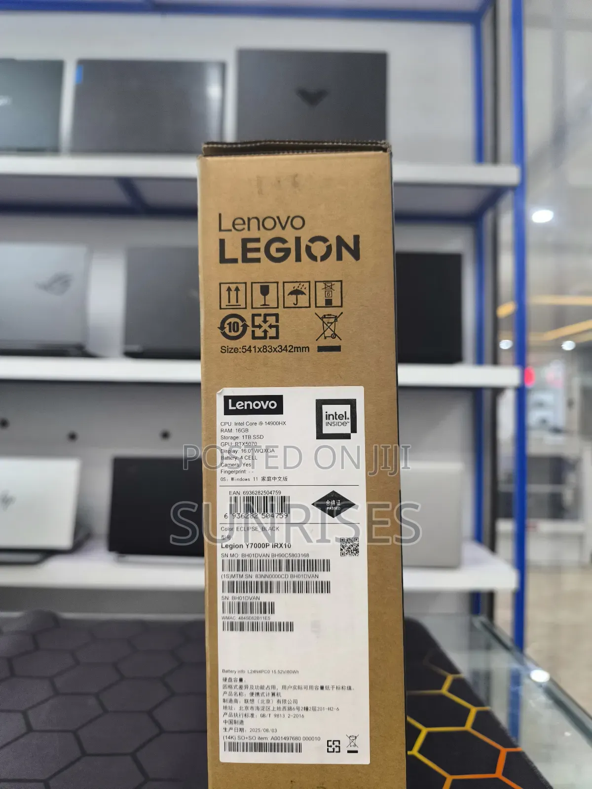 New Lenovo Legion Y7000P IRX9 Gaming Laptop 16GB Intel Core I9 SSD 1T