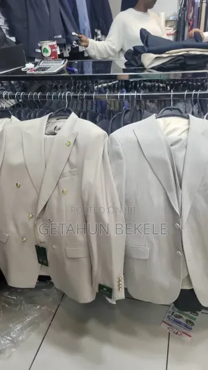 Men Suits Double Breasted Slim Fit