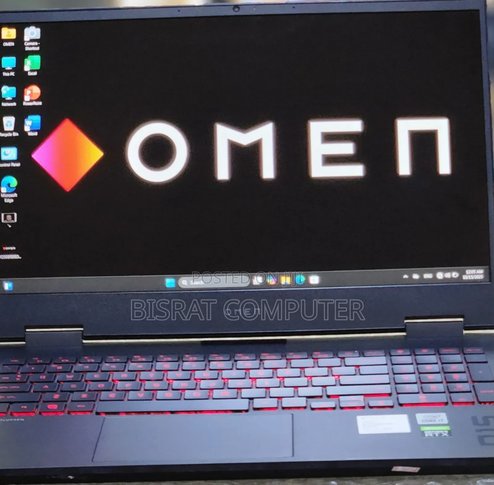 New Laptop HP Omen 15 16GB Intel Core I7 SSD 512GB