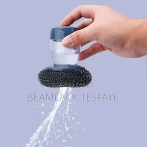 Photo - Soap Dispensing Pot Cleaning Brush
