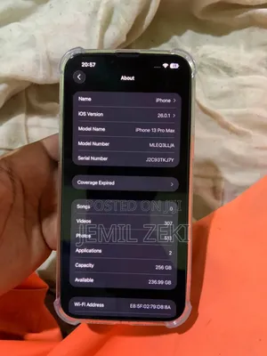 New Apple iPhone 13 Pro Max 256 GB Blue