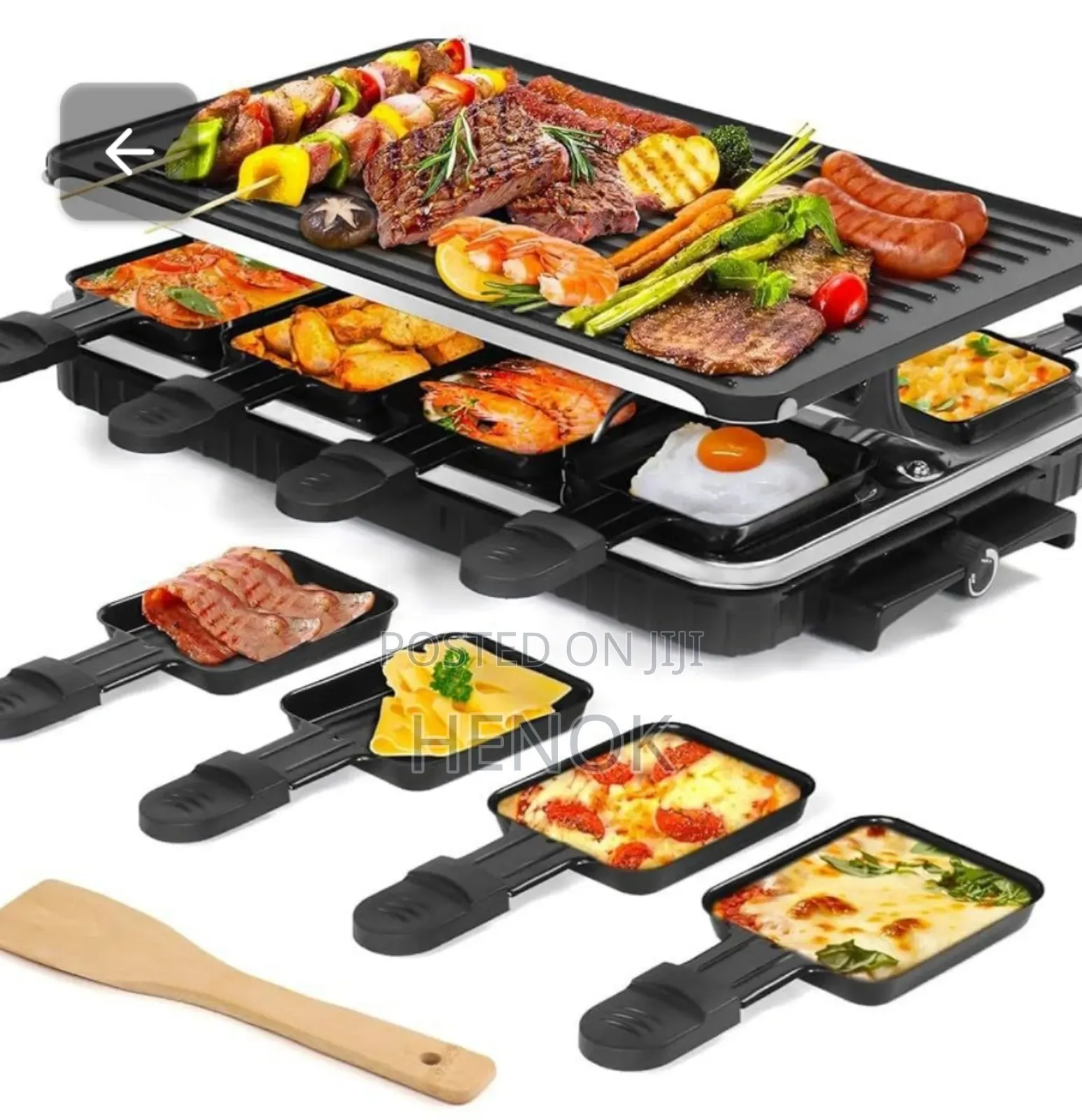 የተለያዩ ምግቦችን መጥበሻ Table Gri