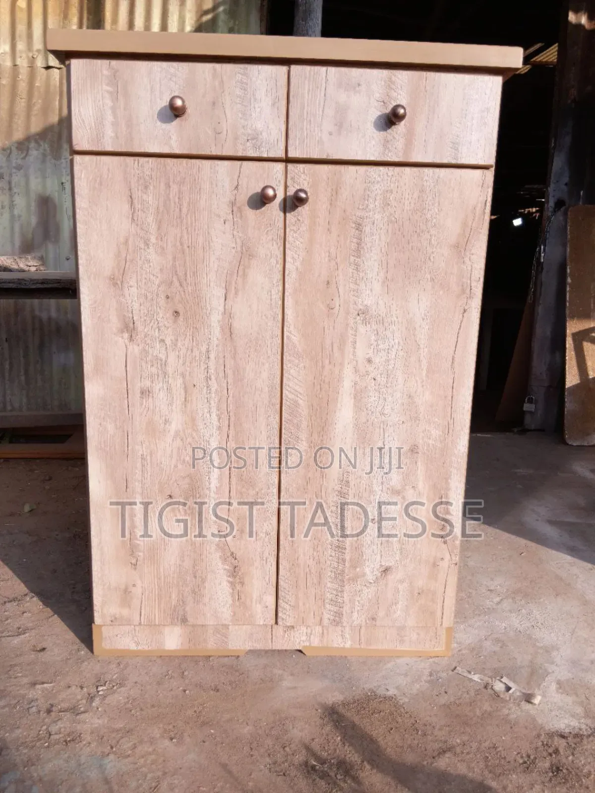 Shoe Rack 80*120cm With 2 Drawers