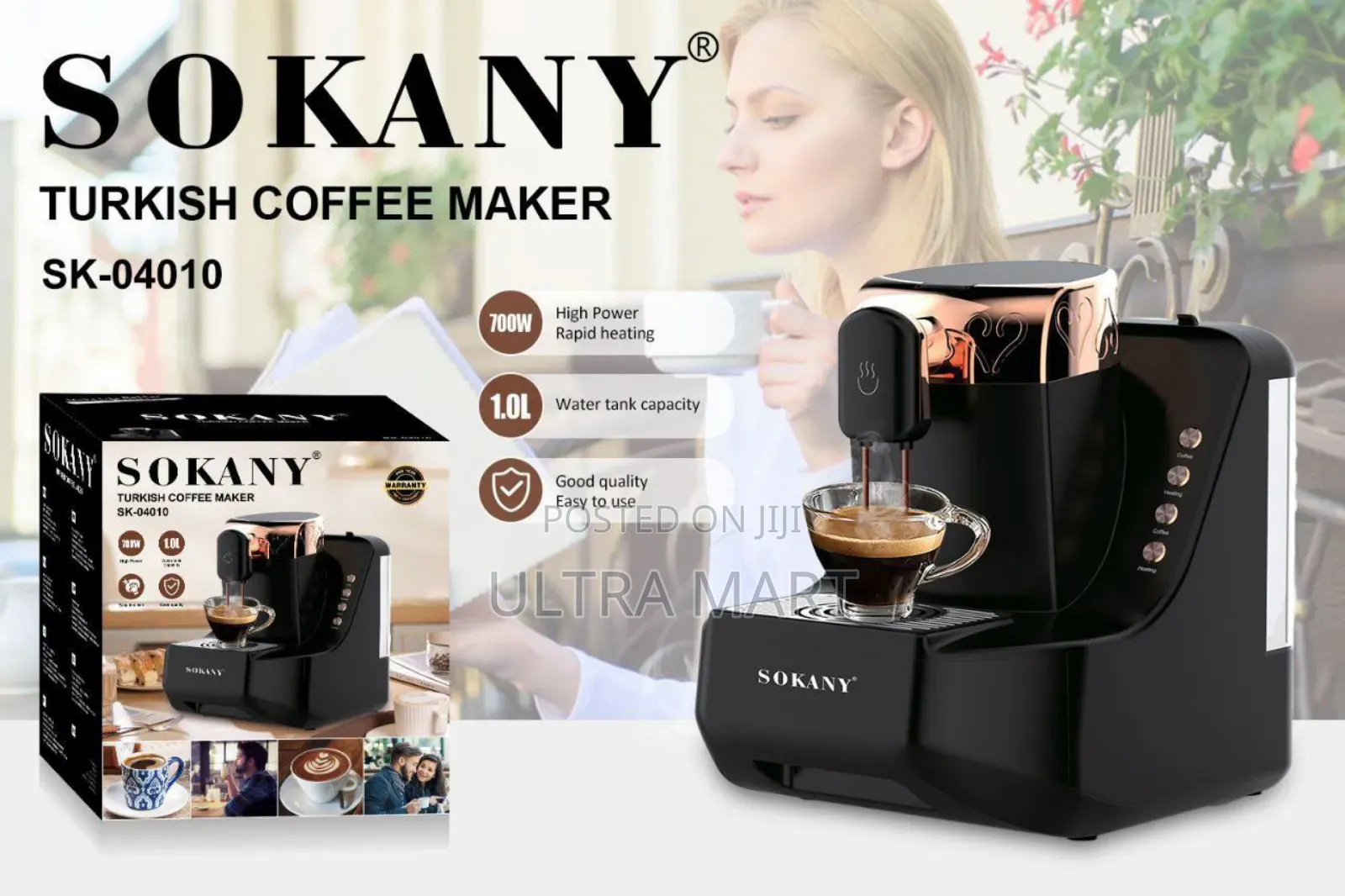 Sokany Turkish Coffee Maker