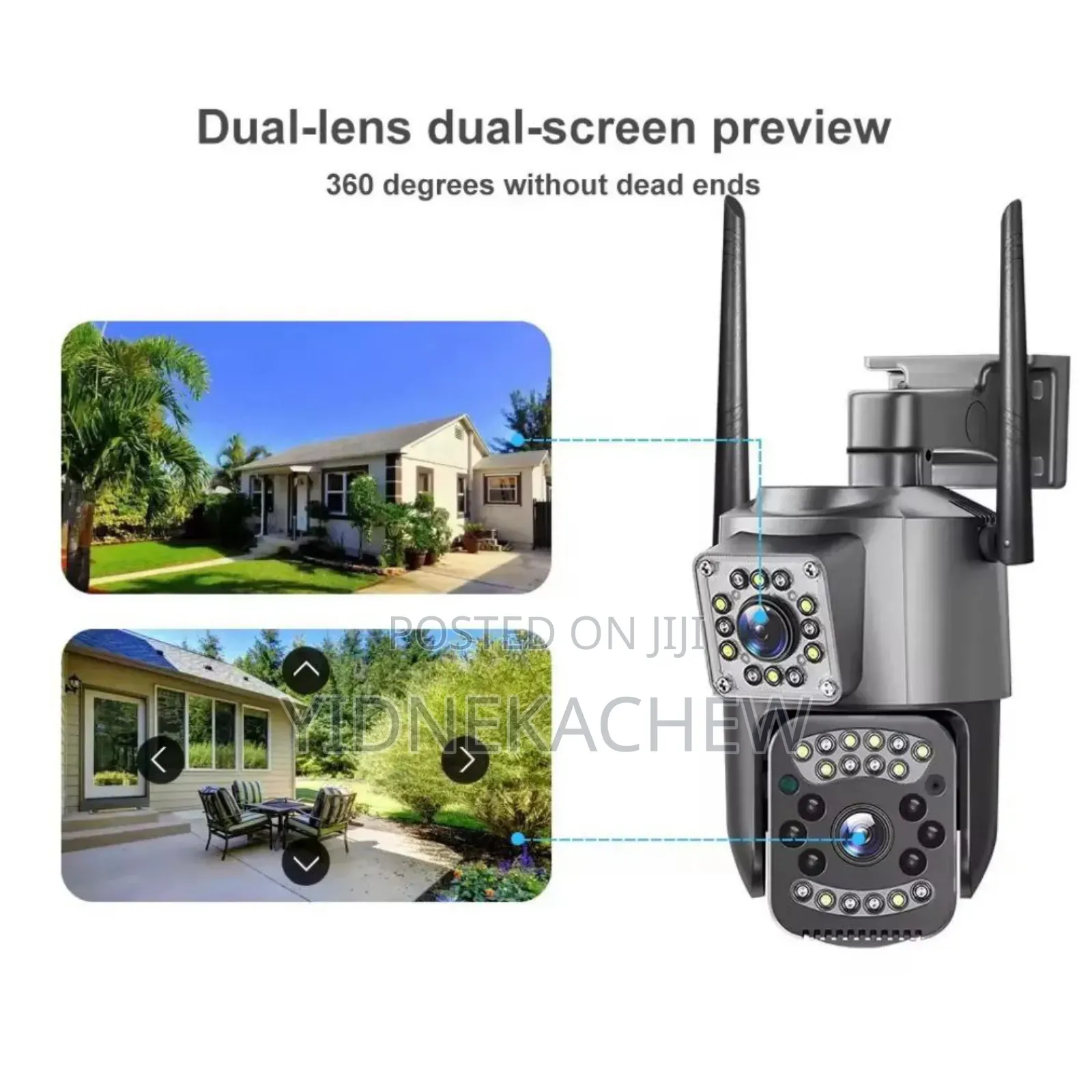 Smart Net Double Lens Security Camera