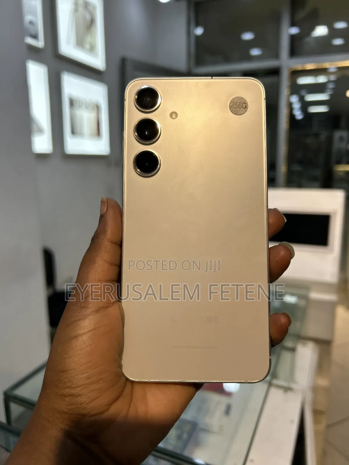 New Samsung Galaxy S24 Plus 256 GB Gold