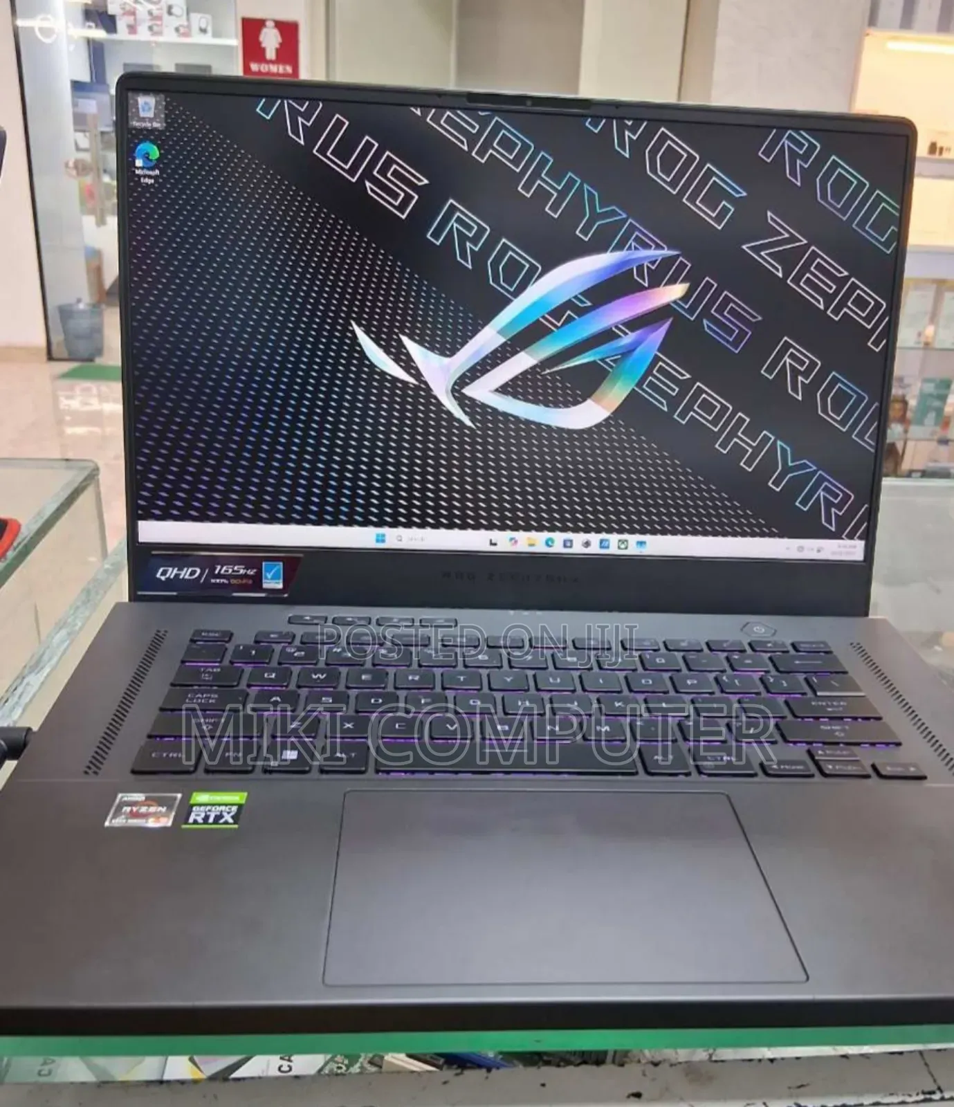 New Laptop Asus ROG Zephyrus G15 16GB AMD Ryzen 9 SSD 512GB