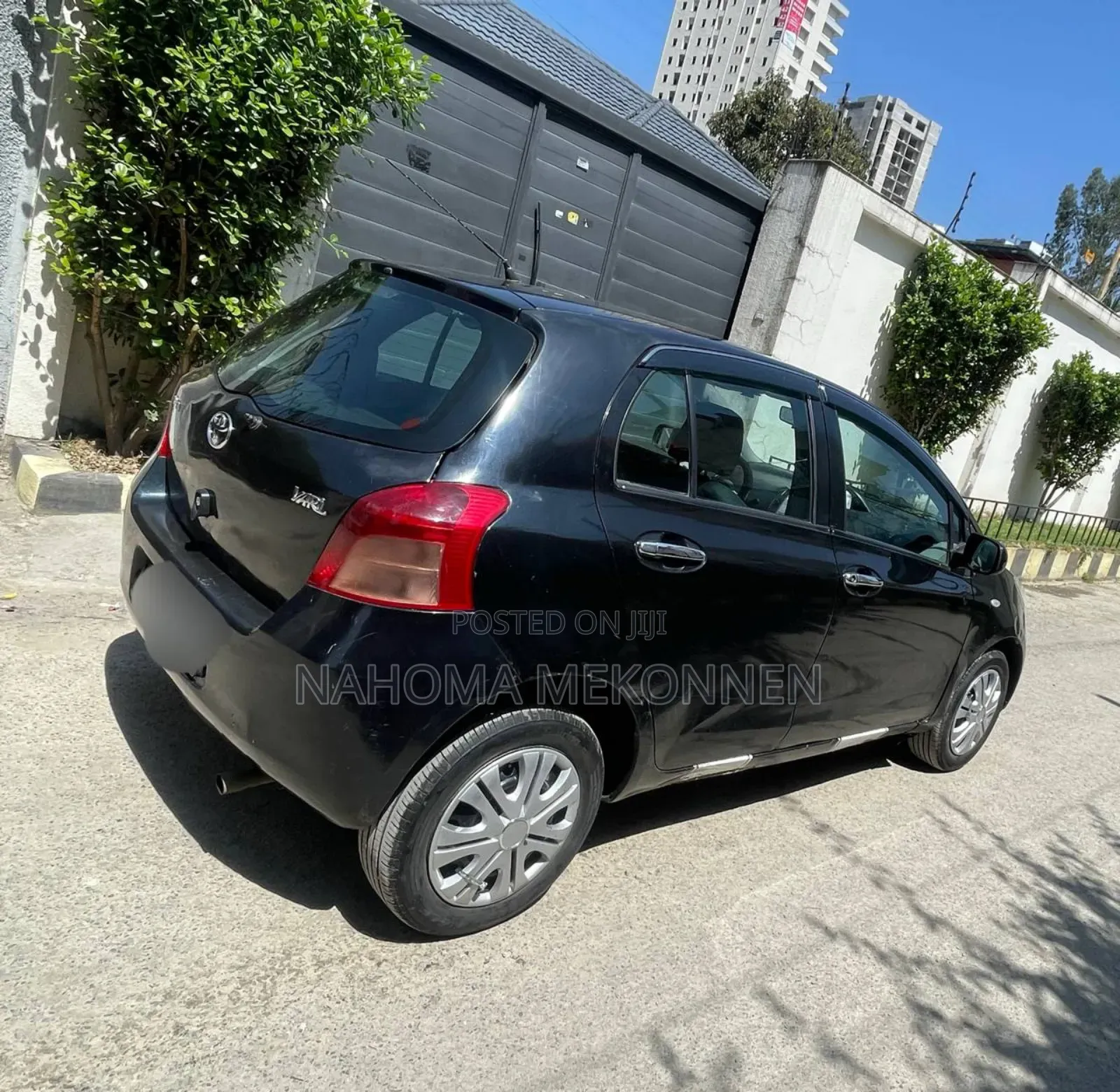 Toyota Yaris 2007 Black