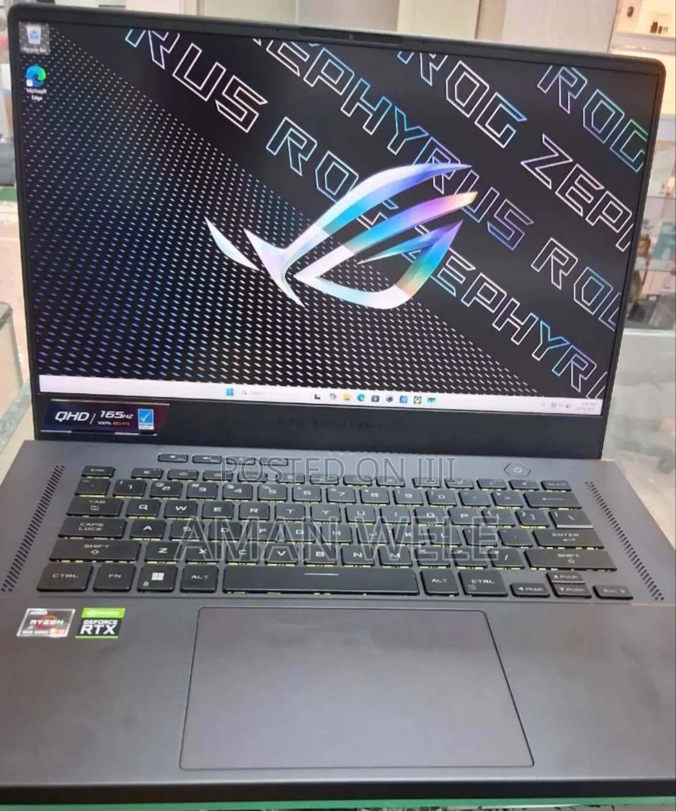 New Laptop Asus ROG Zephyrus G15 16GB AMD Ryzen 9 SSD 512GB