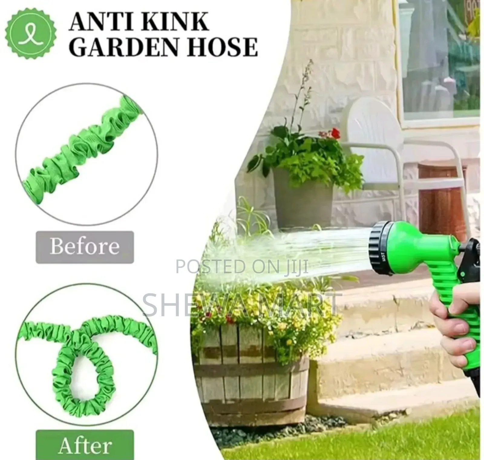 Magic Garden Expandable Hose, High Pressure Home