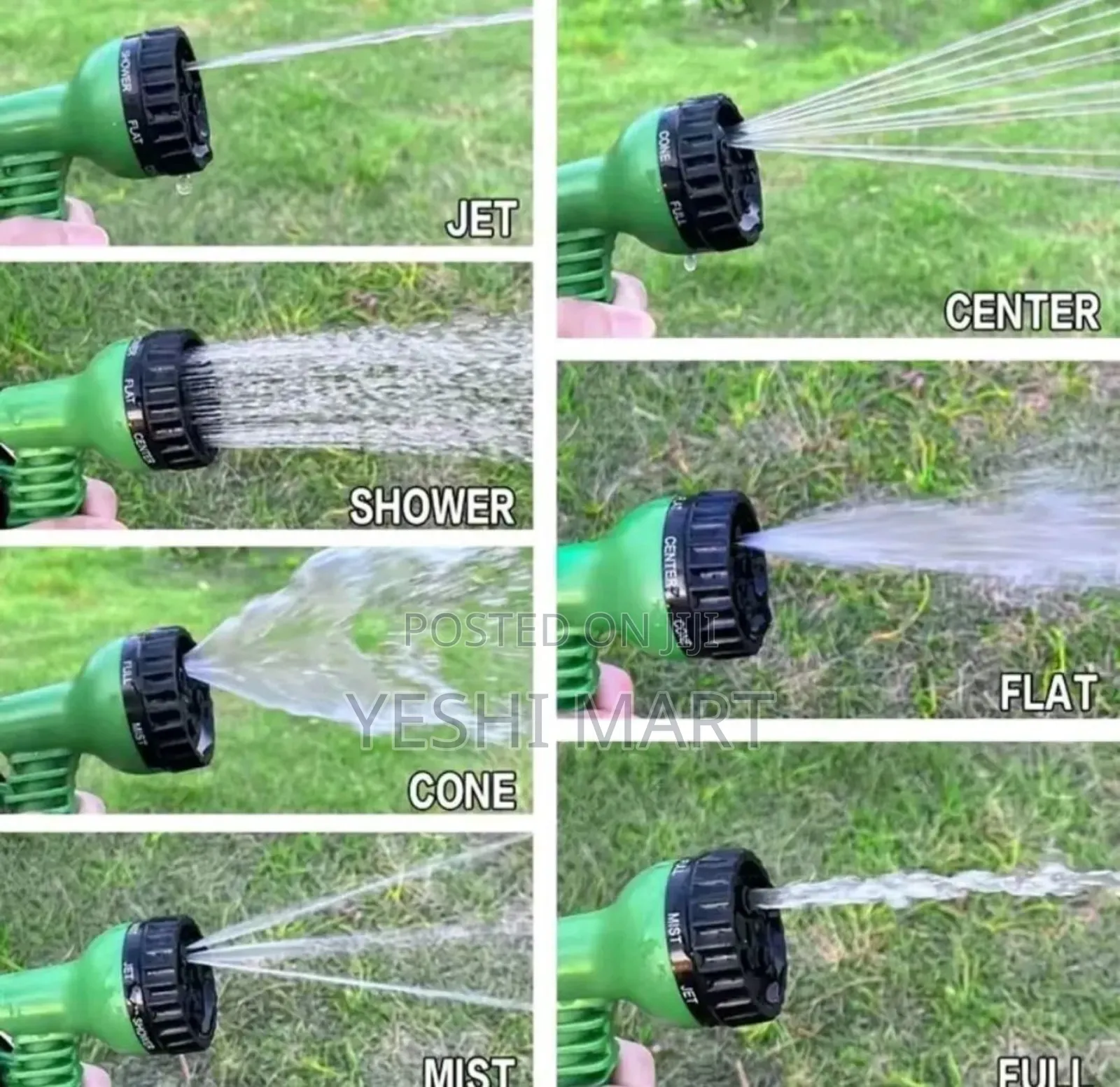 Magic Garden Expandable Hose, High Pressure Home Car Wash Gun, Waterin