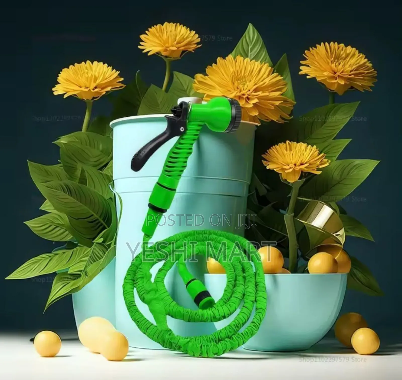 Magic Garden Expandable Hose, High Pressure Home Car Wash Gun, Waterin