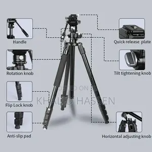 Photo - Jmary Ks355+ Hg60 Professional Tripod