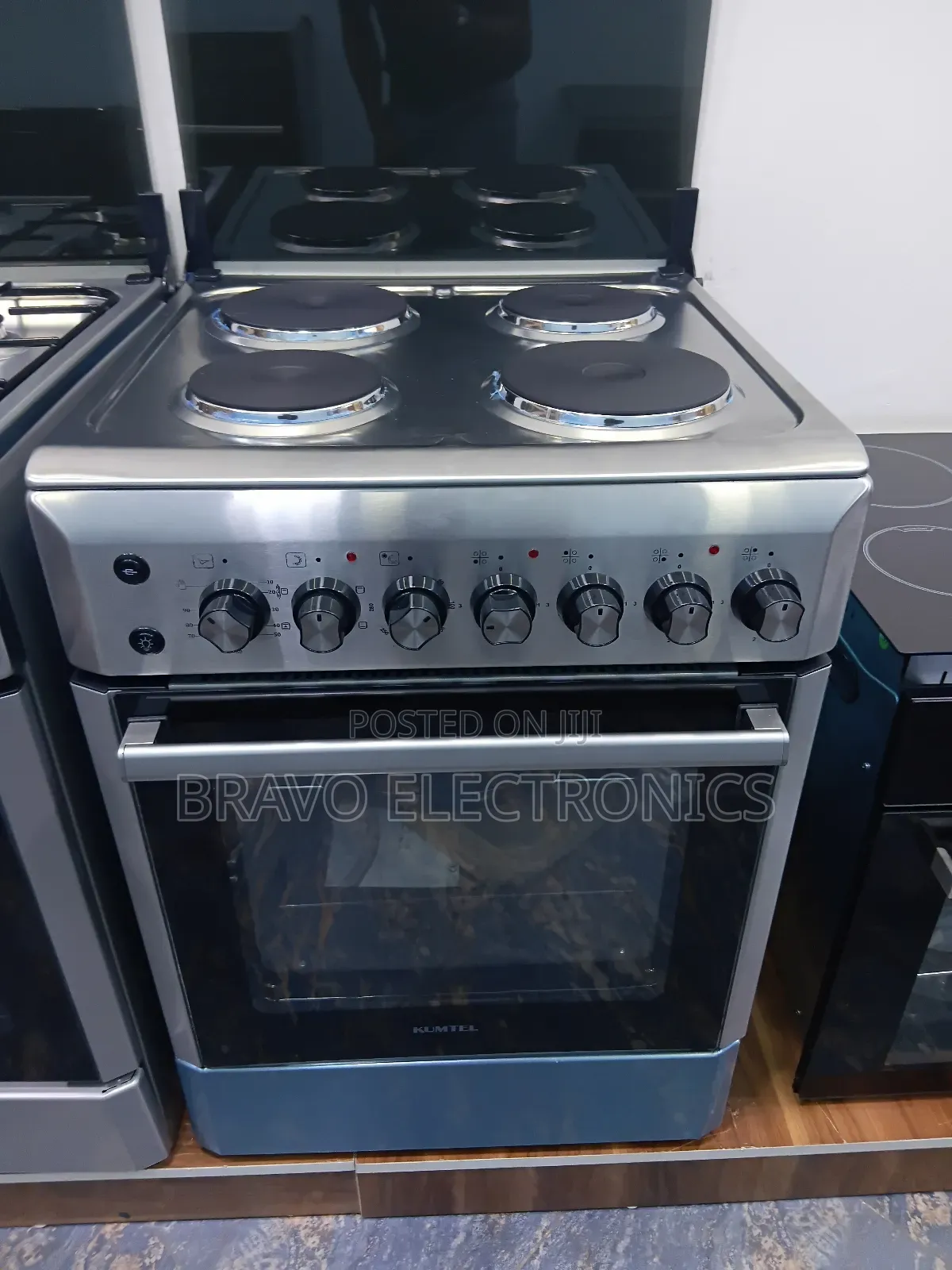  Kumtel 4 Electric Ground Oven – Stainless Steel Power Style! 