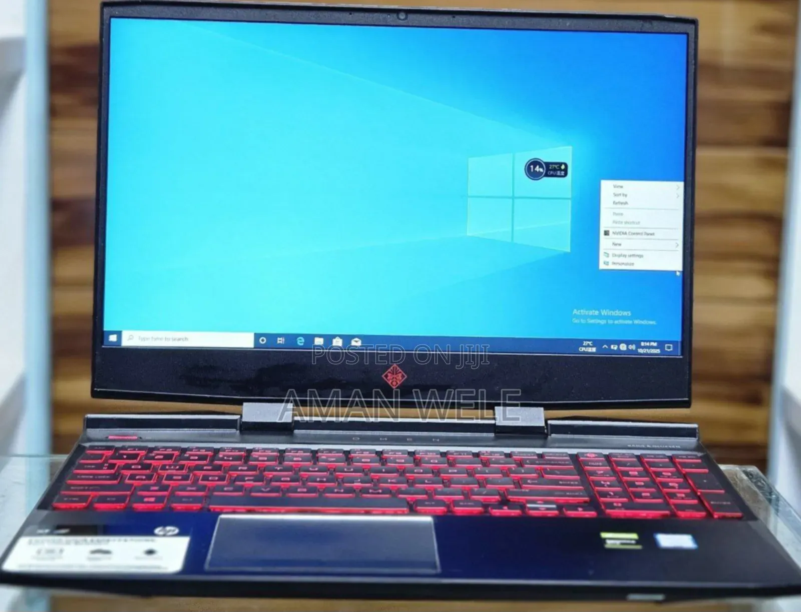New Laptop HP Omen 15 16GB Intel Core I5 SSD 512GB
