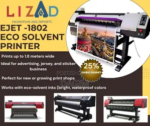 Photo - 1.8m Eco-Solvent Printing Machine (Xp600 Head)