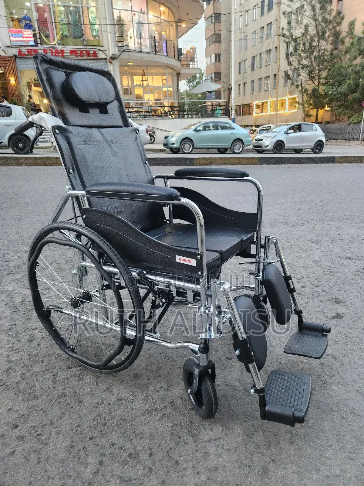 Reclining Wheelchair麴了commode Wheelchair延長wheelchair建設wheelchair New