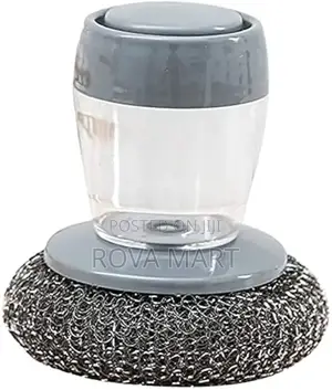 Soap Dispensing Pot Cleaning Brush