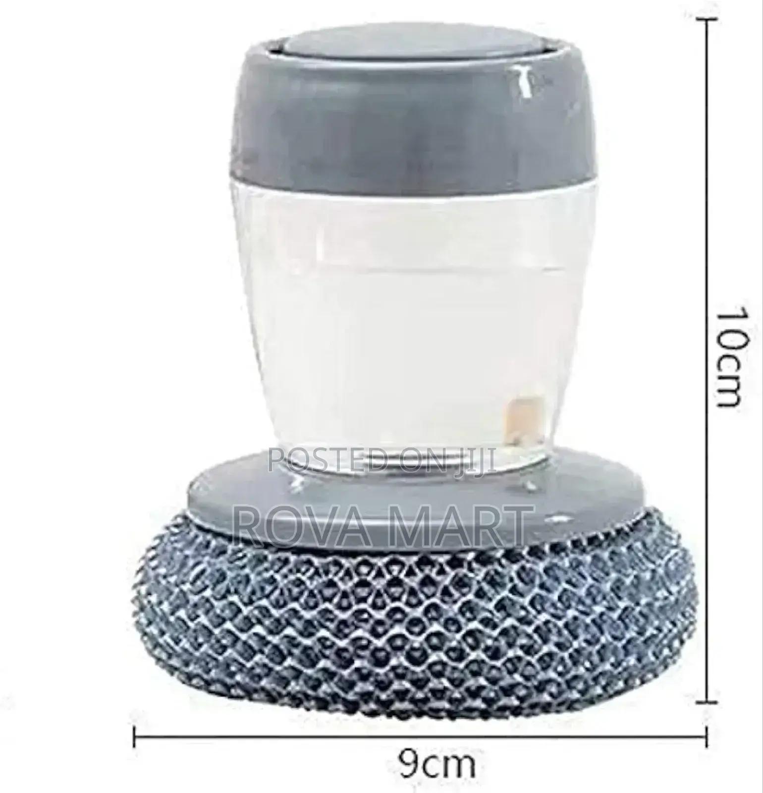 Soap Dispensing Pot Cleaning Brush
