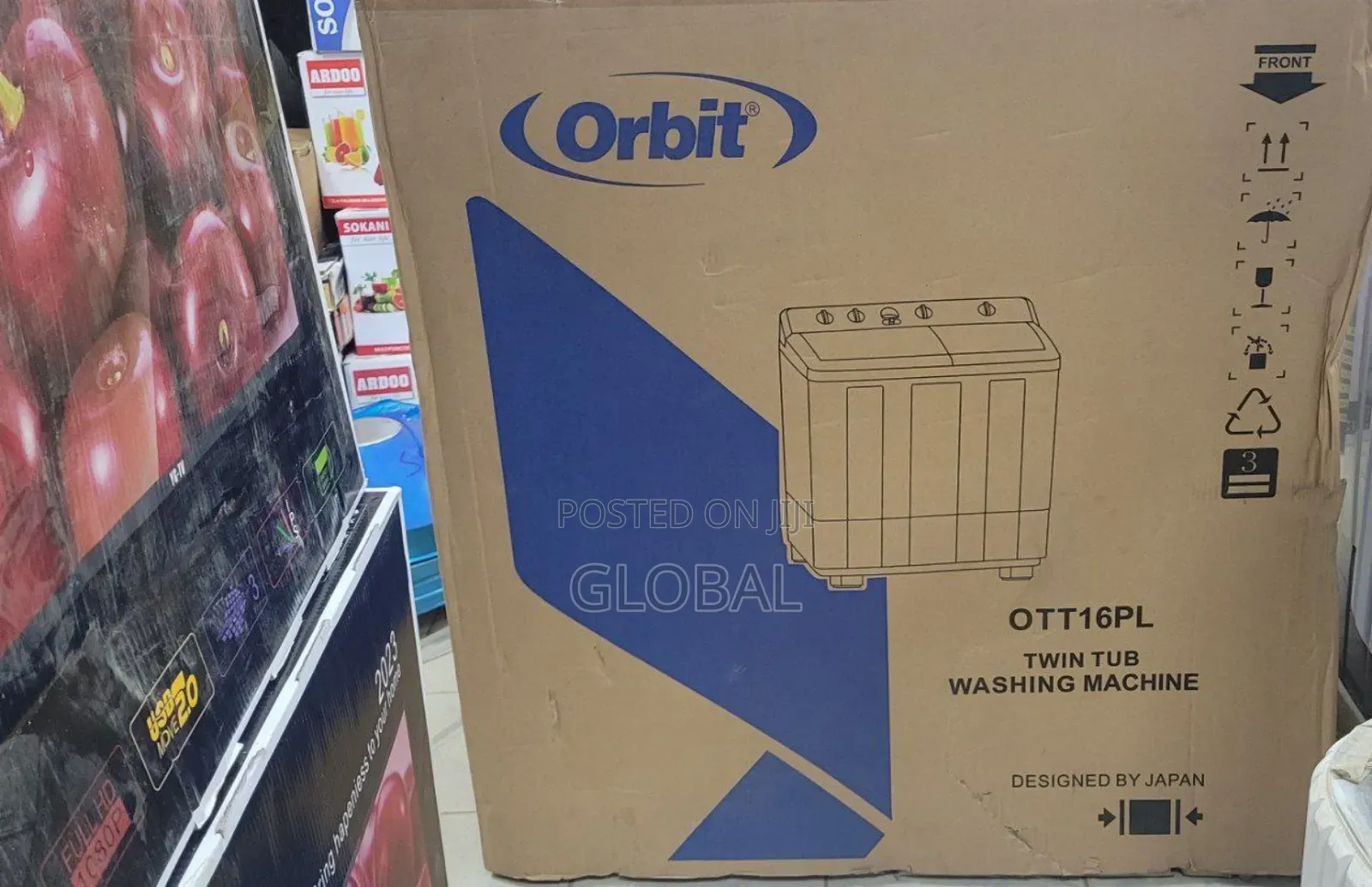 ኦርቢት የልብ ማጠቢያ 16:ኪግ ኦርቢት