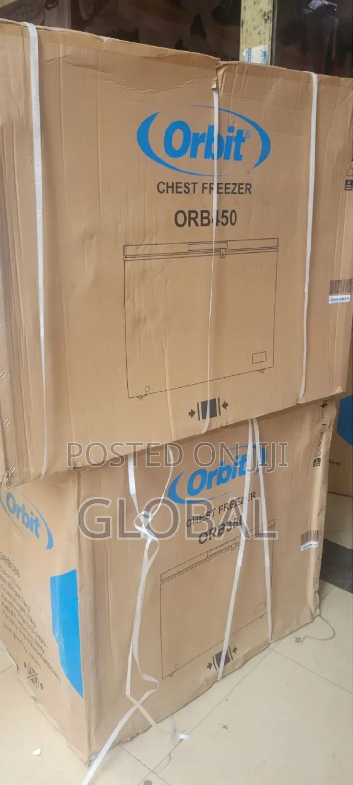 ኦርቢት 450 አግዳሚ ፍሪጅ