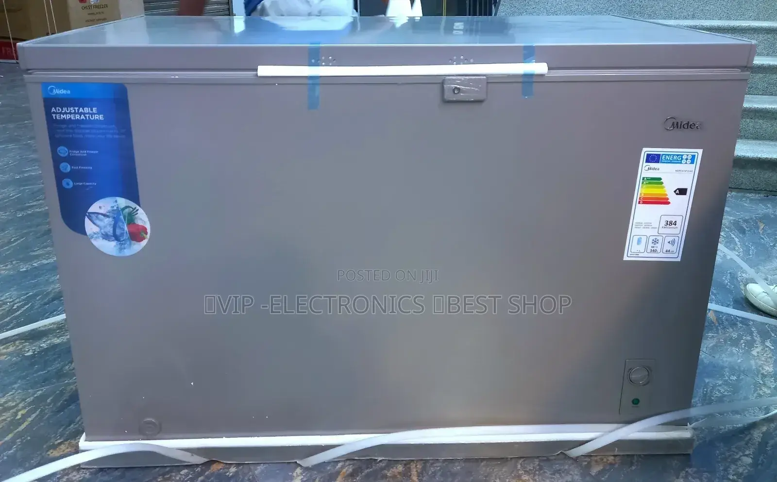 Midea Chest Freezer 497 Model 340 Liter 100%Original Midea Deep