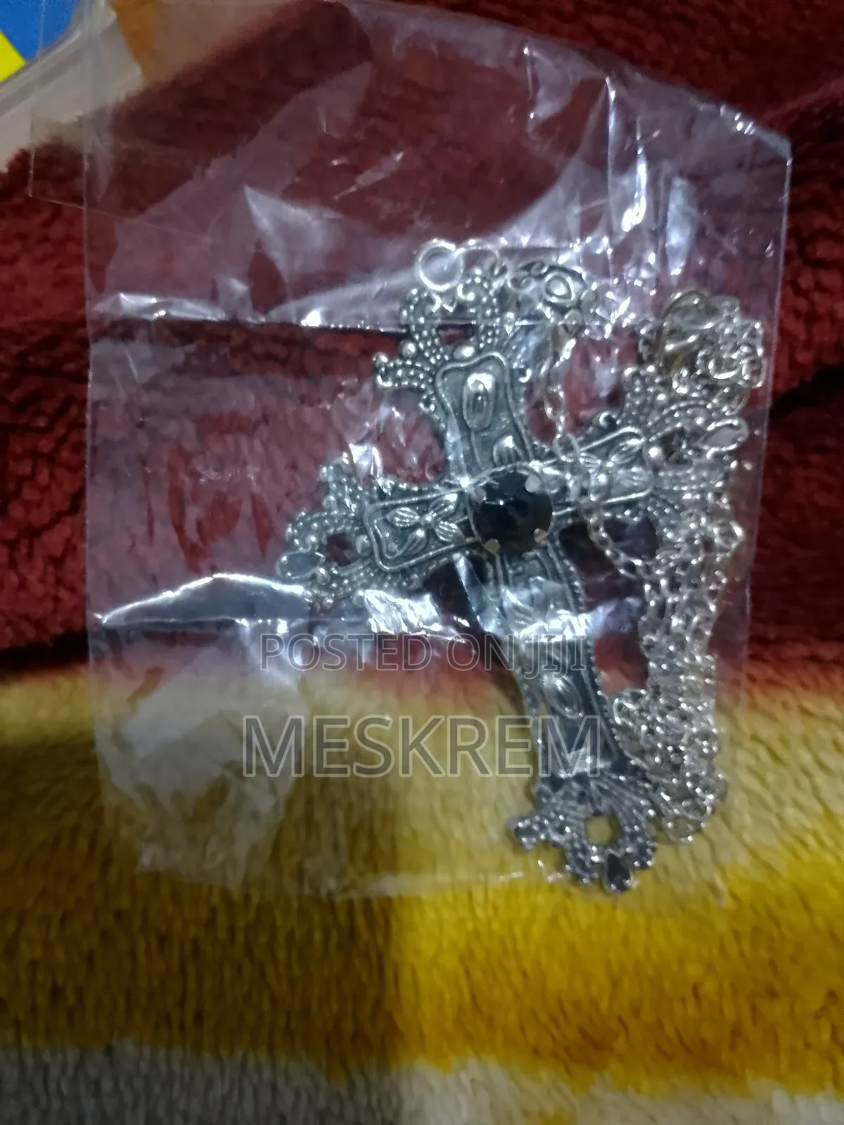 Chrome Heart Cross Necklace