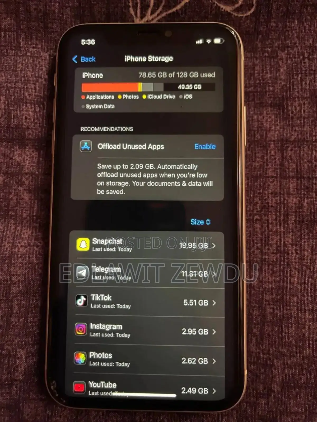 Apple iPhone 11 128 GB White