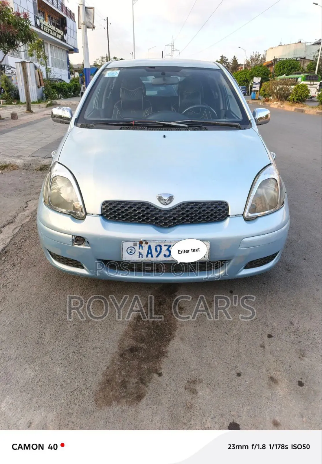 Toyota Vitz 2004 Blue