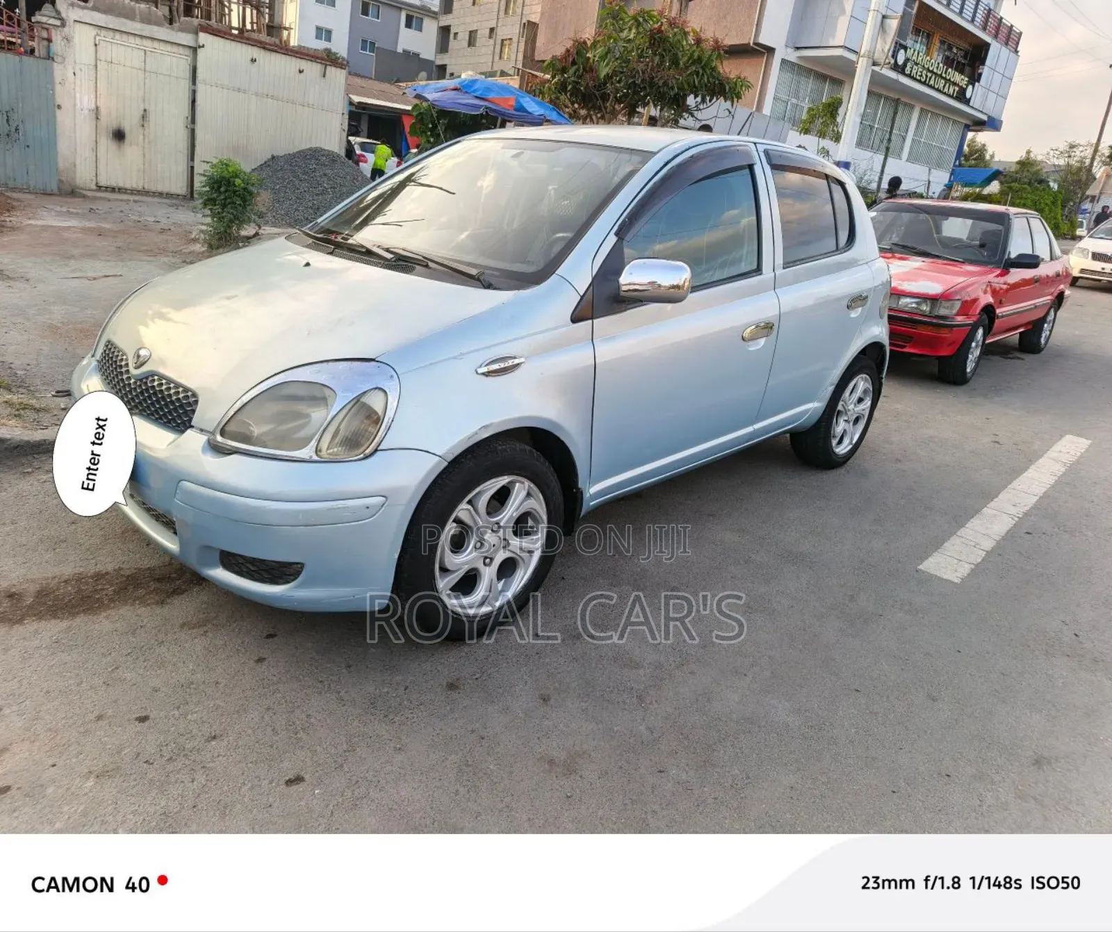 Toyota Vitz 2004 Blue