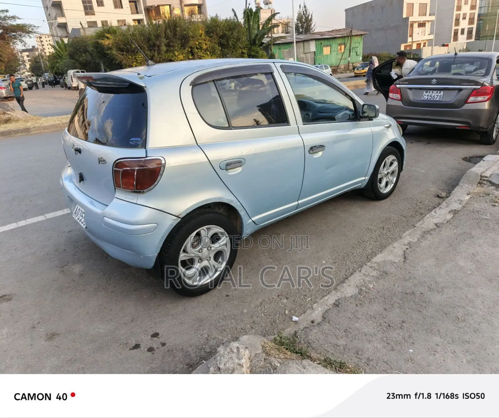 Toyota Vitz 2004 Blue